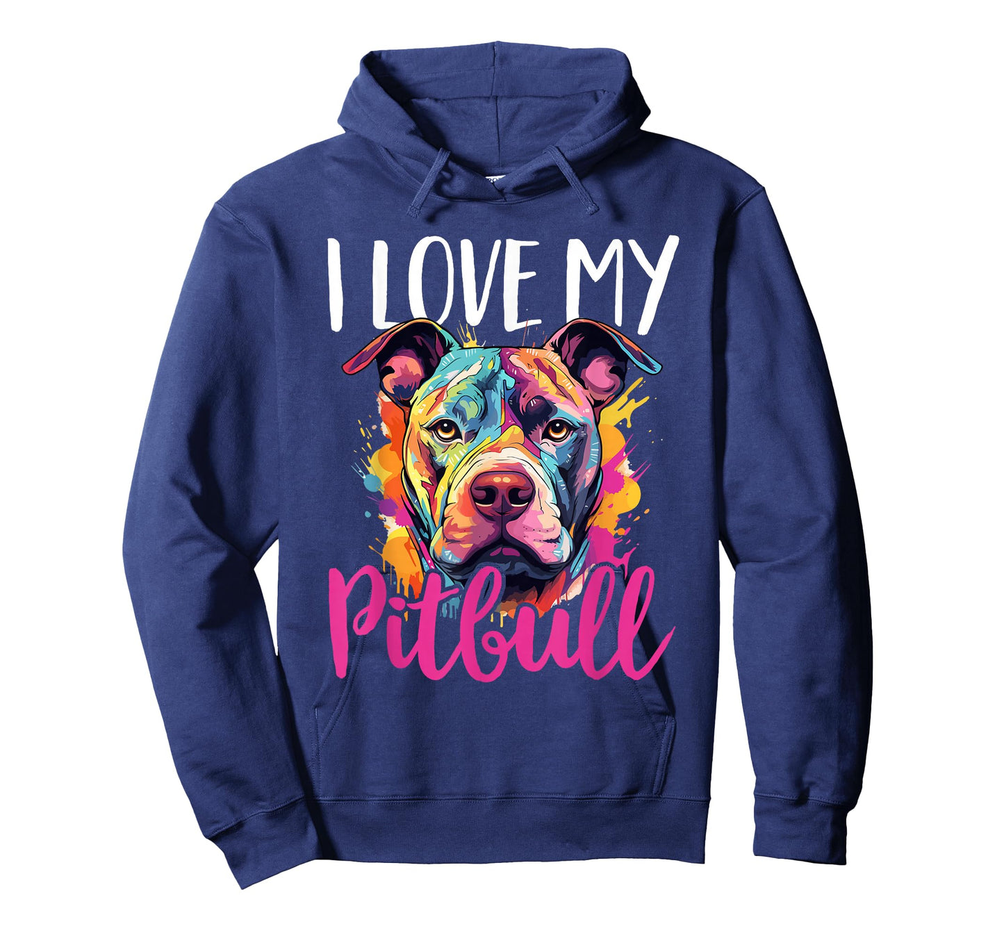 Pitbull Pittie - I Love My Pitbull T-Shirt