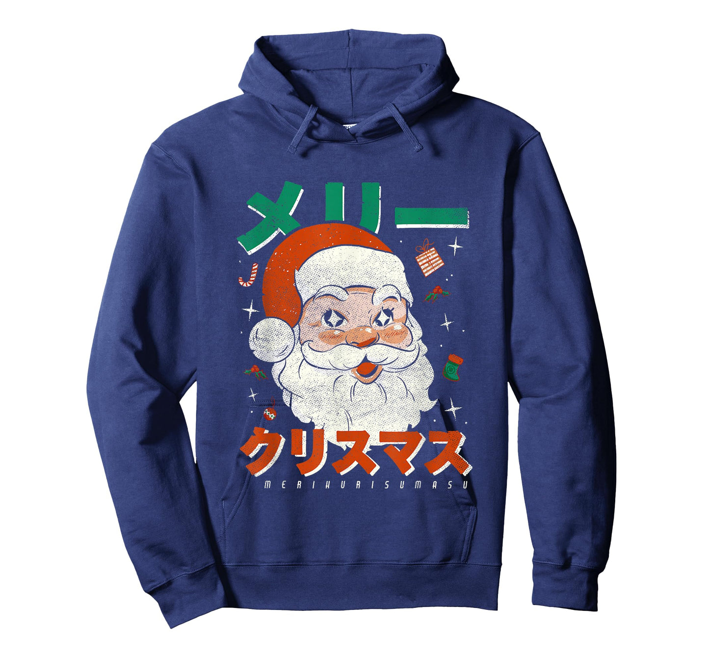 Japan Vintage Santa Merikurisumasu Xmas Japanese Christmas T-Shirt