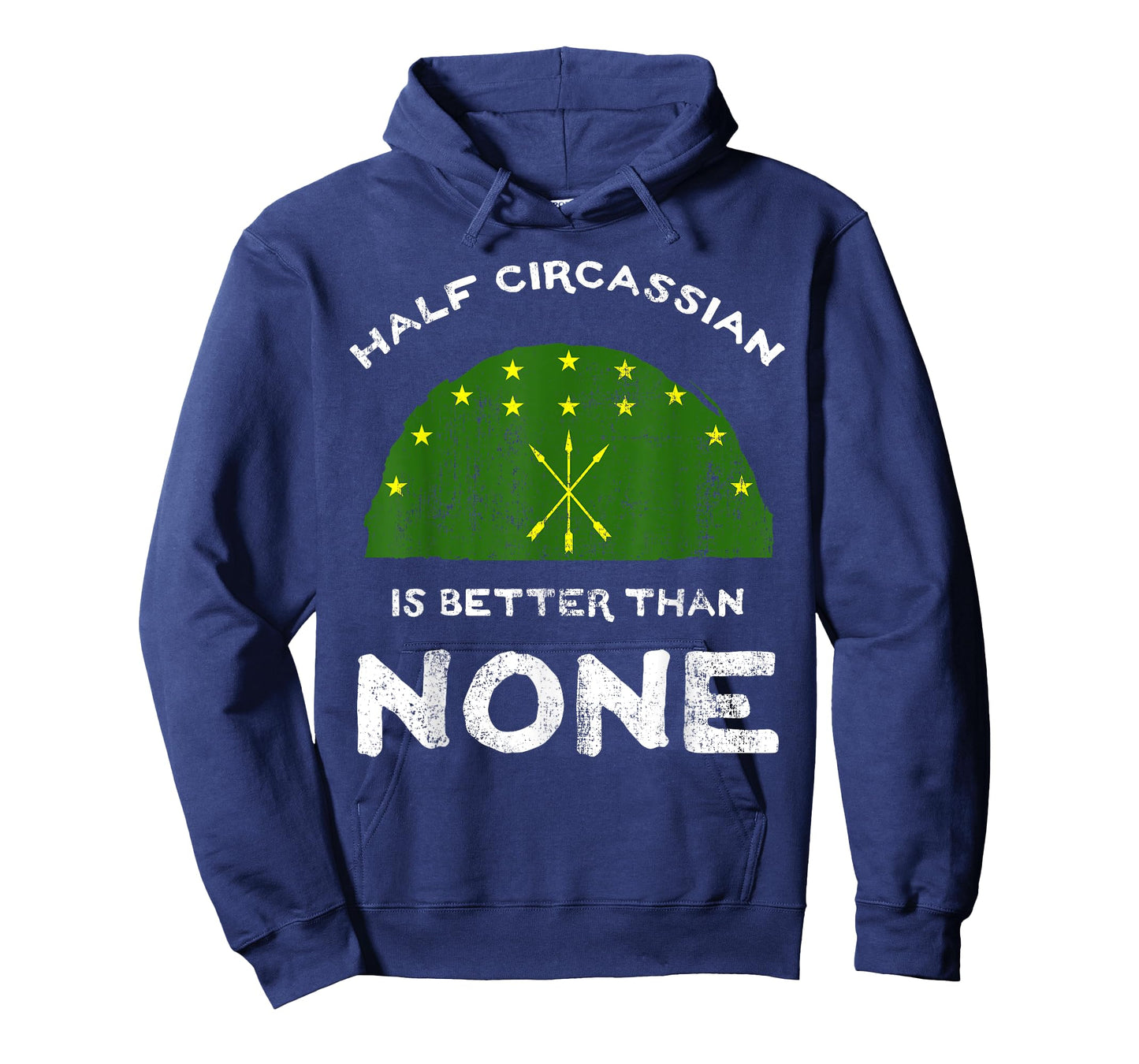 Half Circassian Is Better Than None Circassia Flag DNA T-Shirt