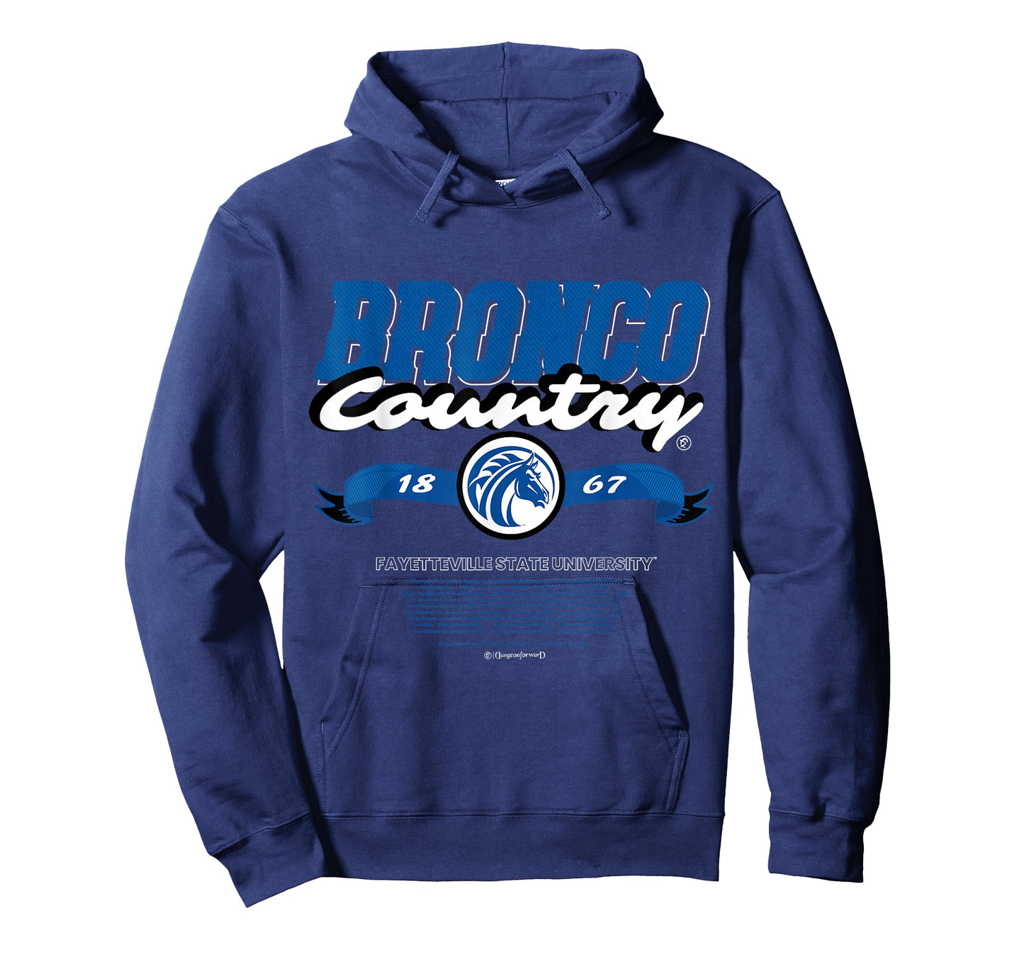 Fayetteville State University - Bronco Country - FSU HBCU T-Shirt