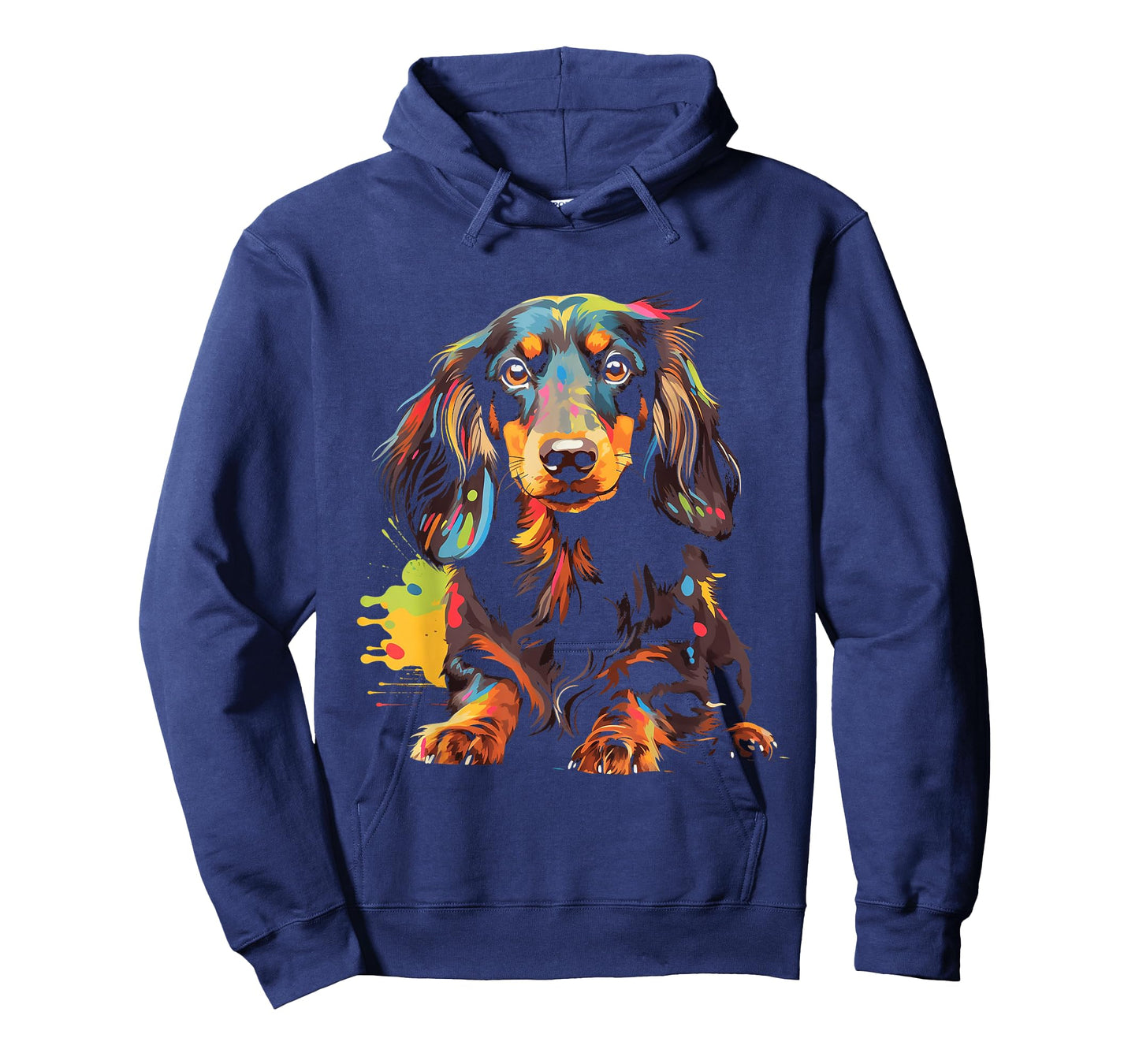 Long Hair Dachshund Puppy Best Dog Walking Pet T-Shirt