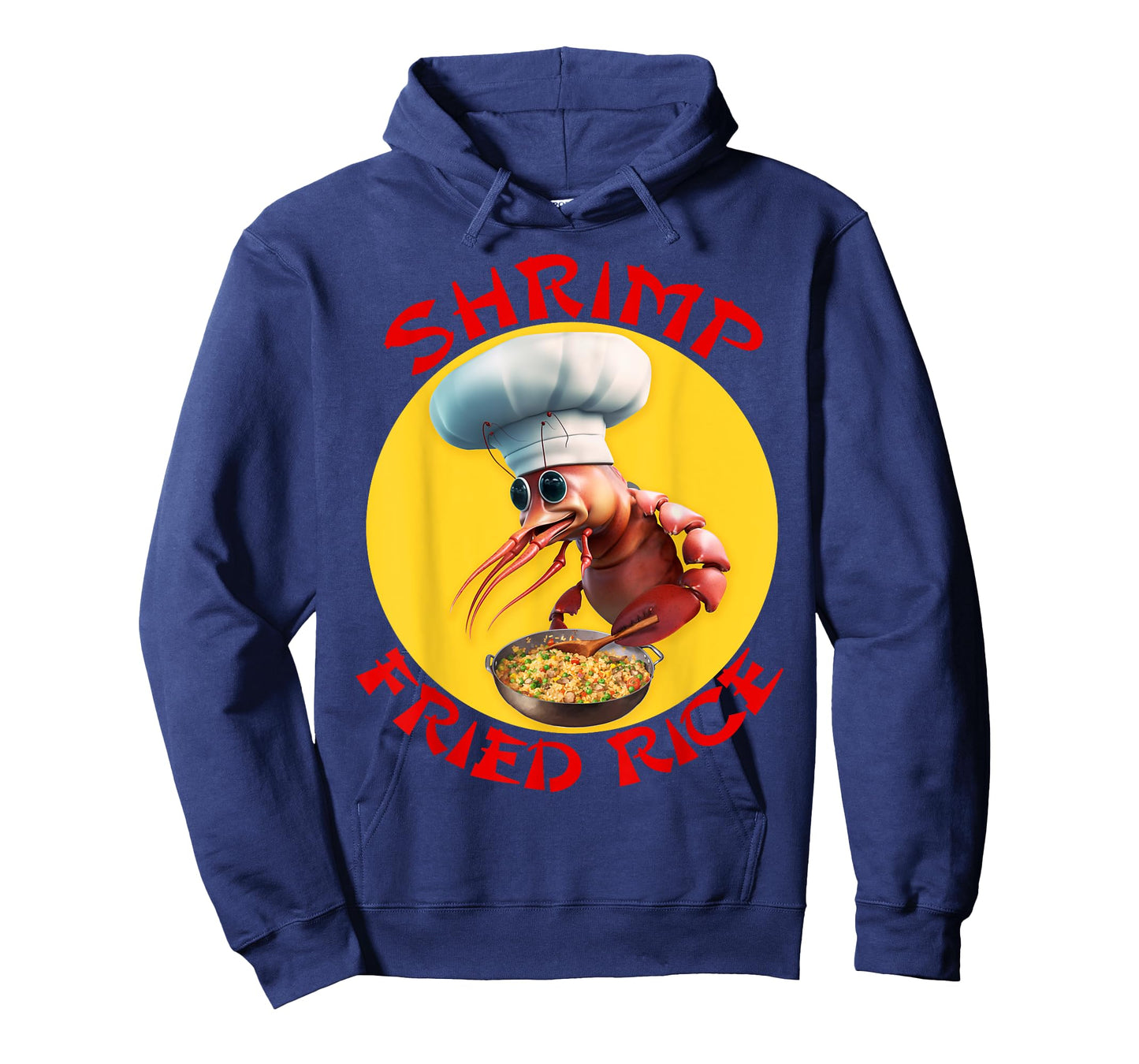 Shrimp Fried Rice Funny Chinese Seafood T-Shirt
