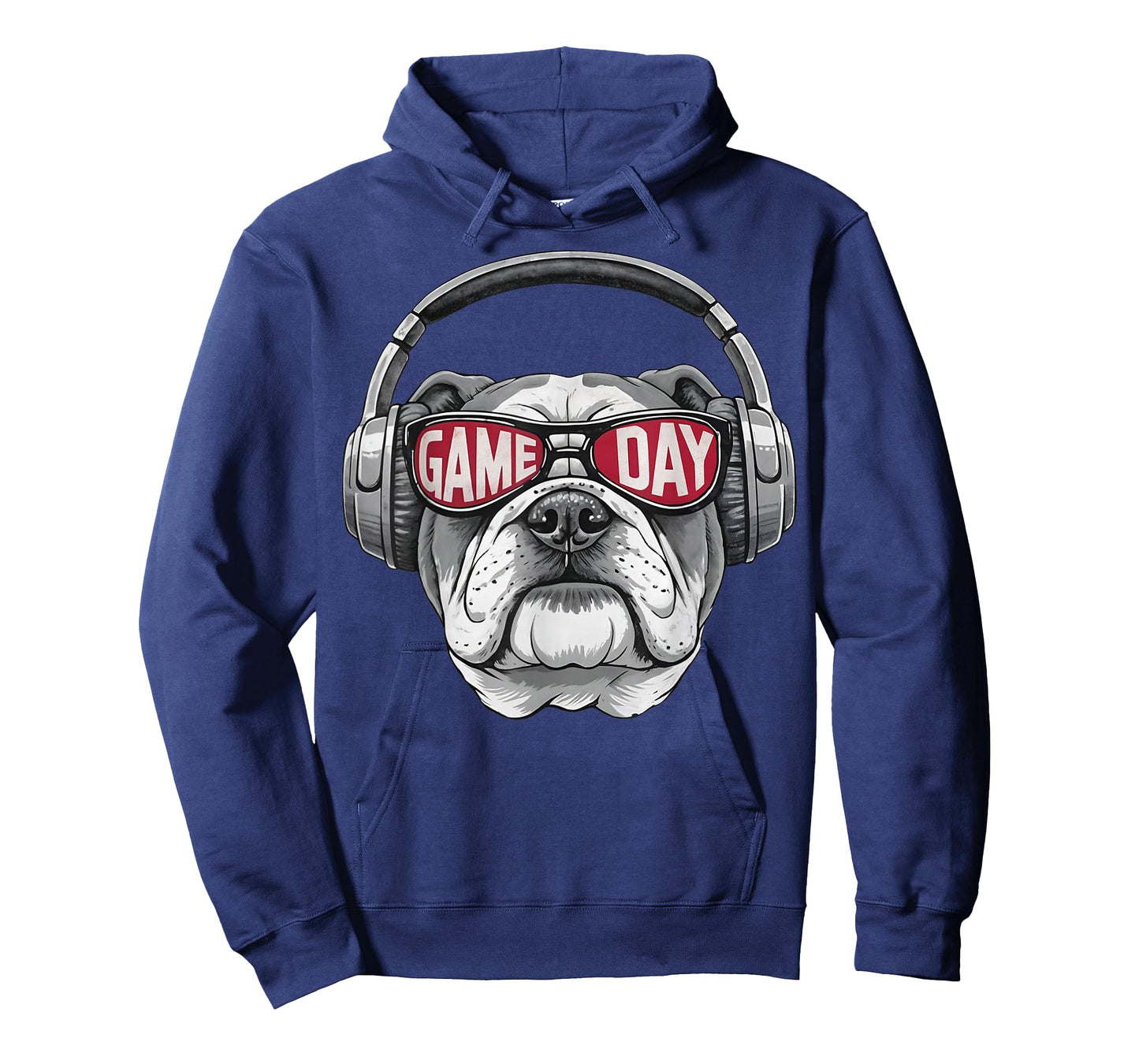 Retro Cool Bulldog Name Game Day Gift for Men Women Kid T-Shirt