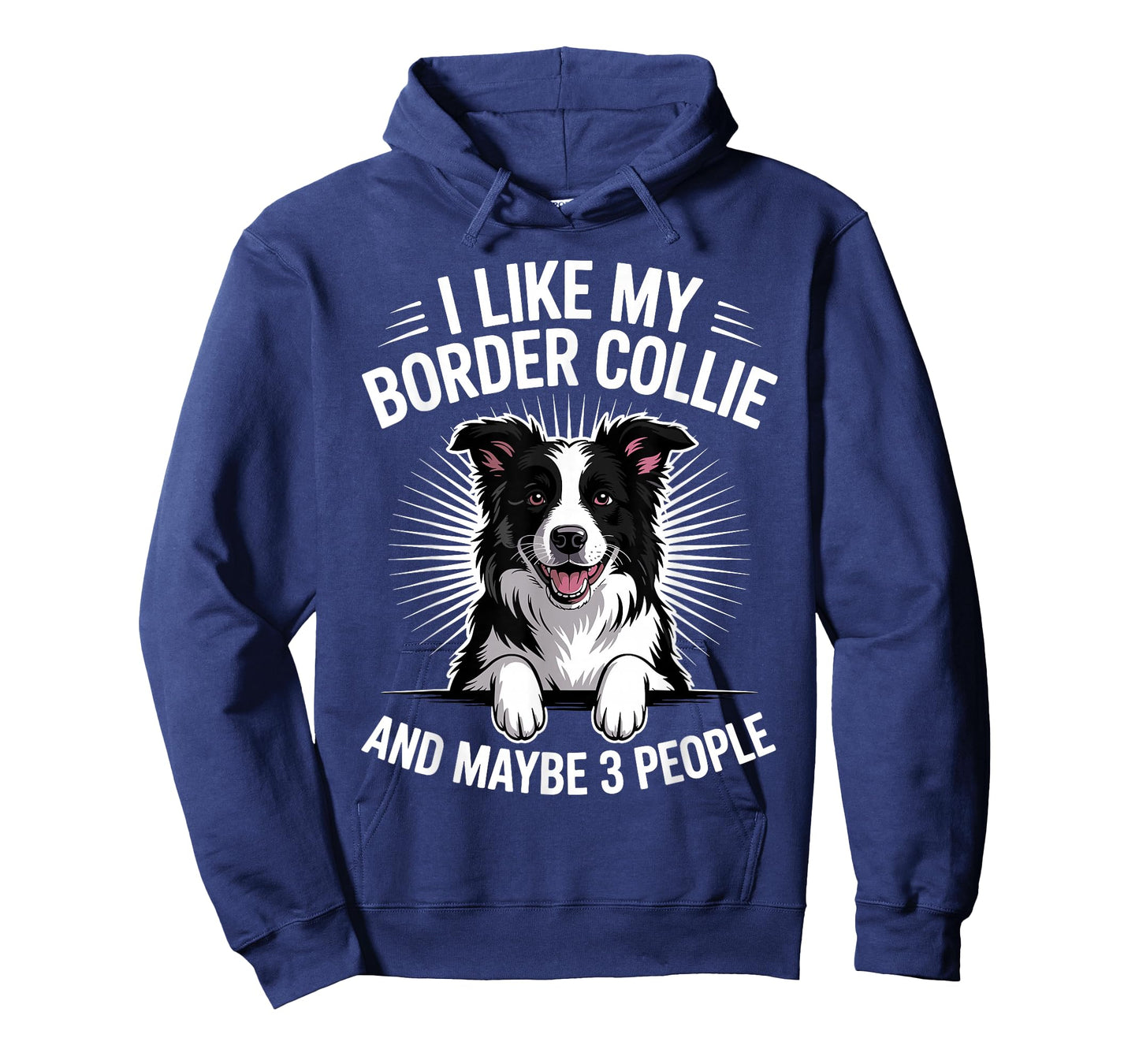 Funny Border Collie Art for Men Women Border Collie Lover T-Shirt