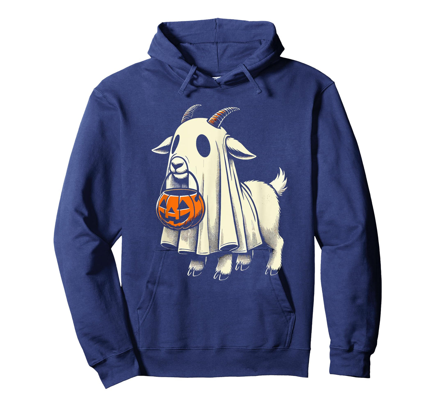 Cute Goat Ghost Pun Meme Trick or Treat Funny Halloween T-Shirt