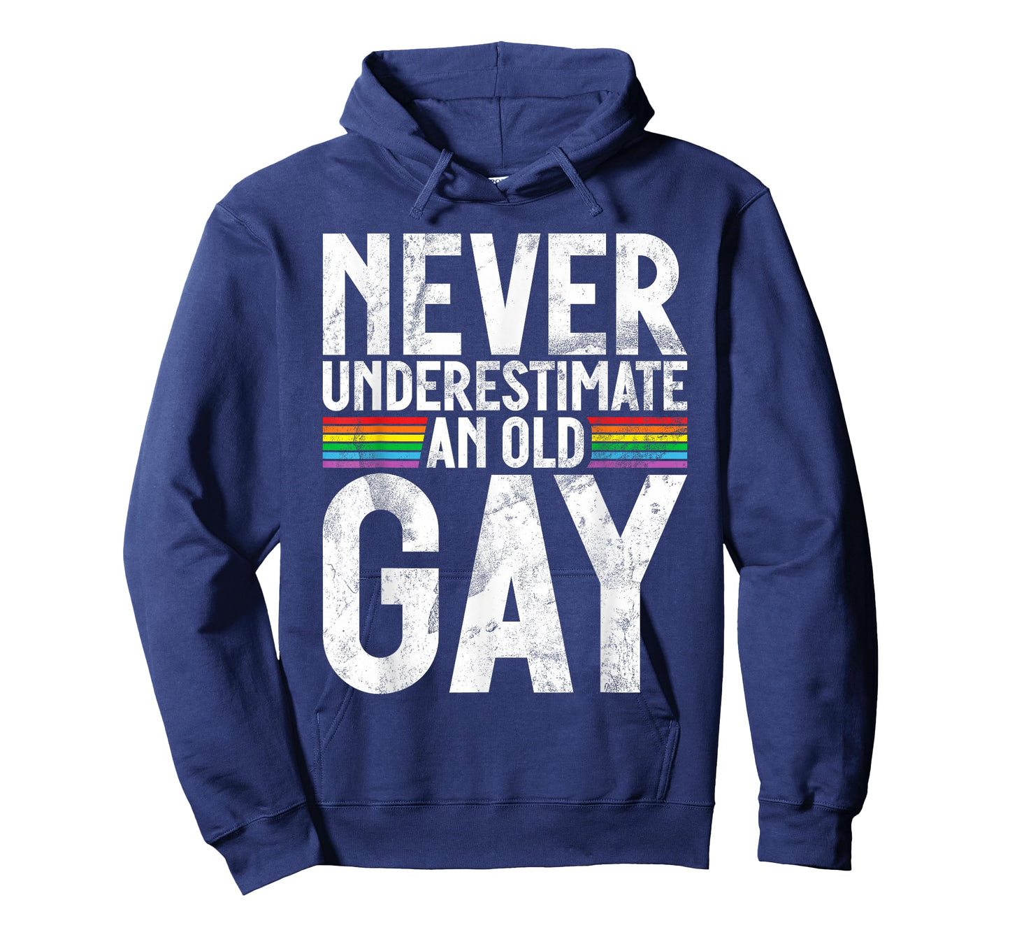Never underestimate an old Gay T-Shirt