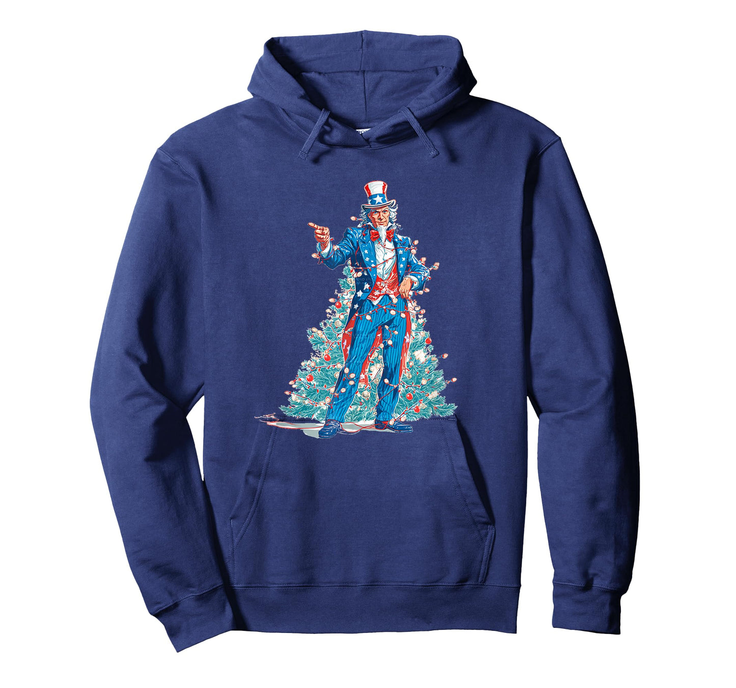 Festive and Patriotic Christmas Look with US Sam T-Shirt