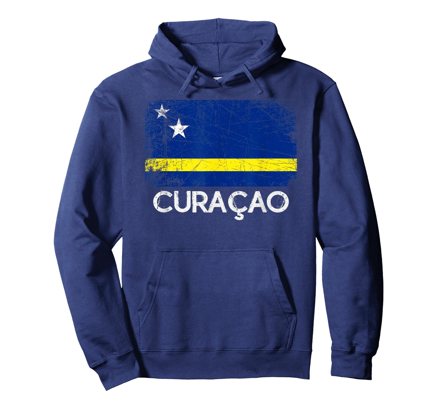 Curacaoan Flag T-Shirt | Vintage Made In Curacao Gift T-Shirt