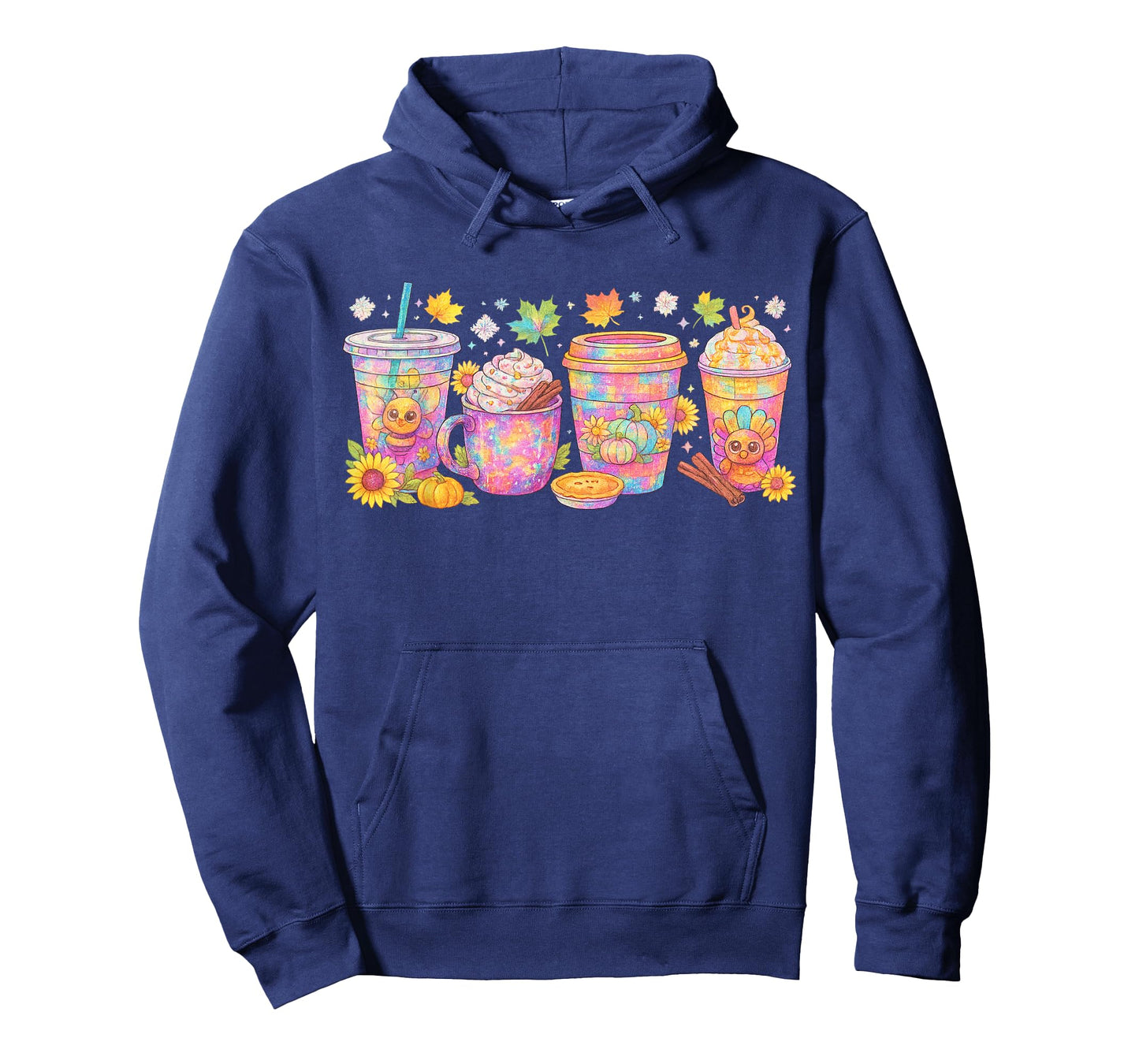Pumpkin Spice Season Latte Coffee Lover Fall Thanksgiving T-Shirt