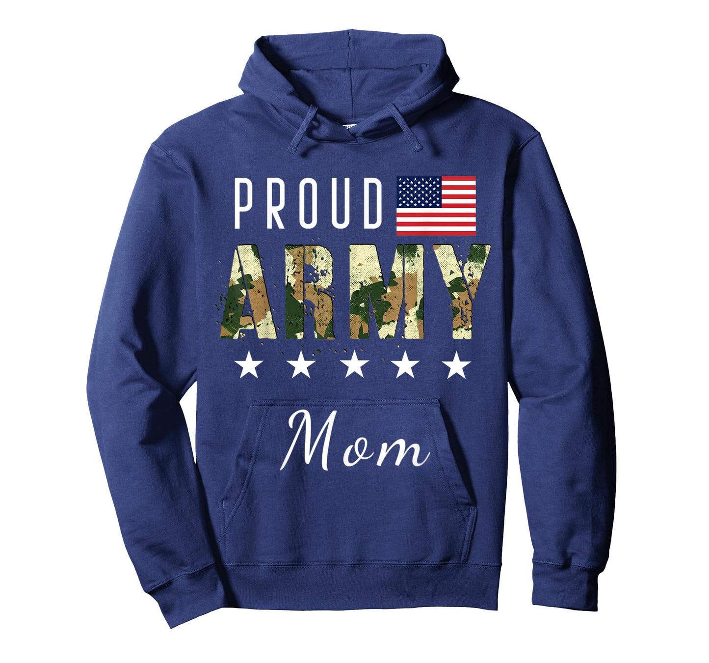Proud Military Camouflage Proud Army Mom Mother Gift T-Shirt