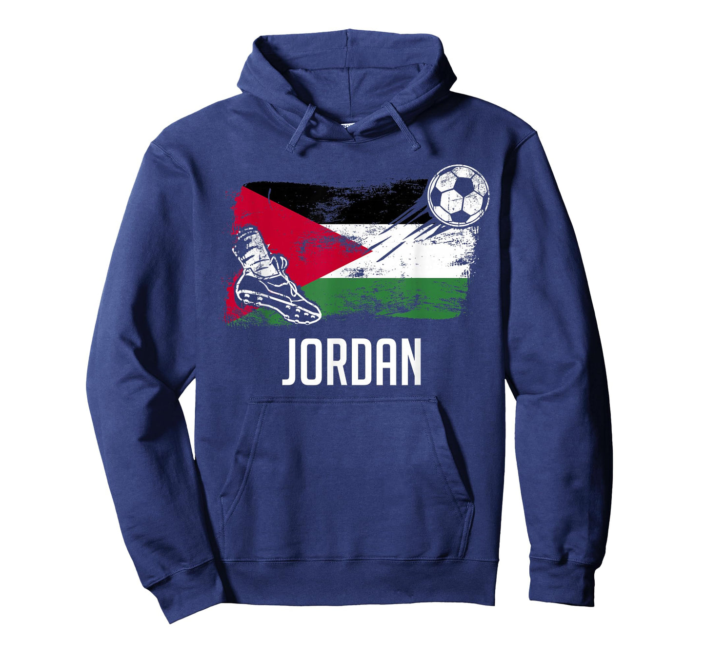 Jordan Flag Jersey Jordanian Soccer Team Jordanian T-Shirt