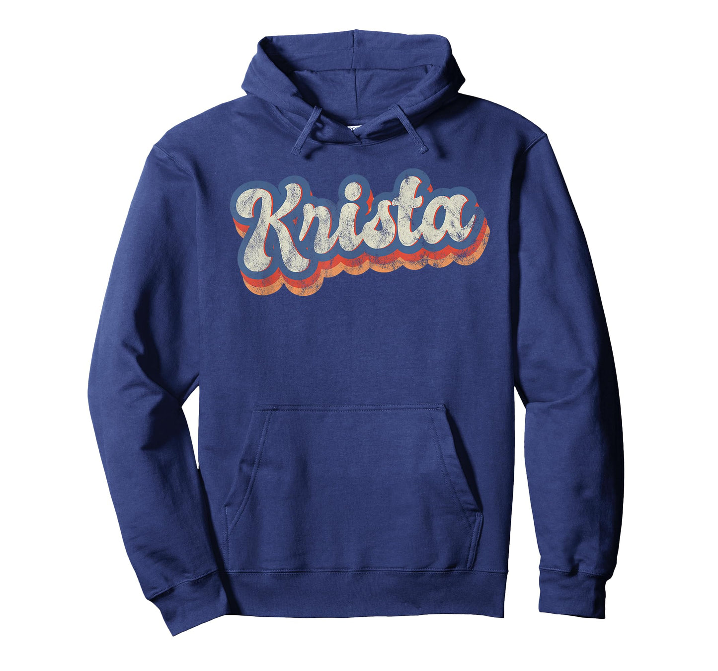 Krista Personalized Name Shirt Custom Lettering 70's T-Shirt