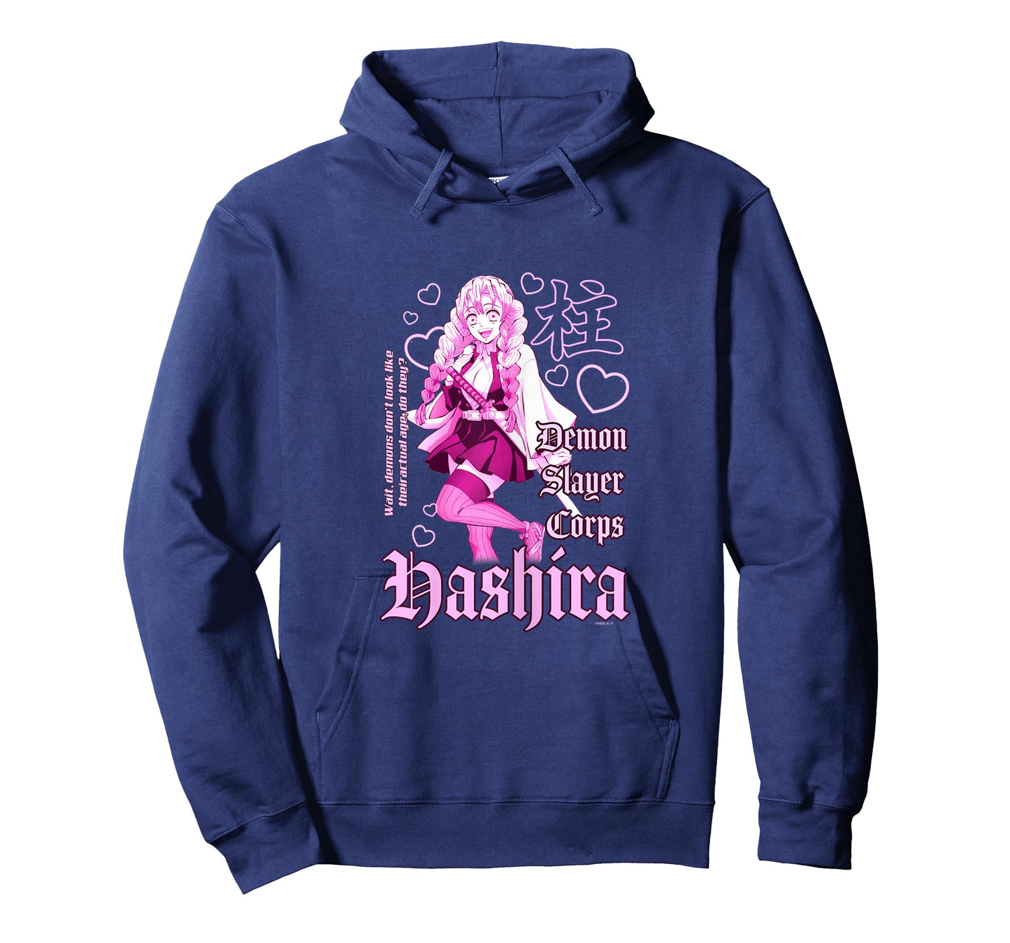 Demon Slayer: Kimetsu no Yaiba Mitsuri Kanroji Pink Gothic T-Shirt