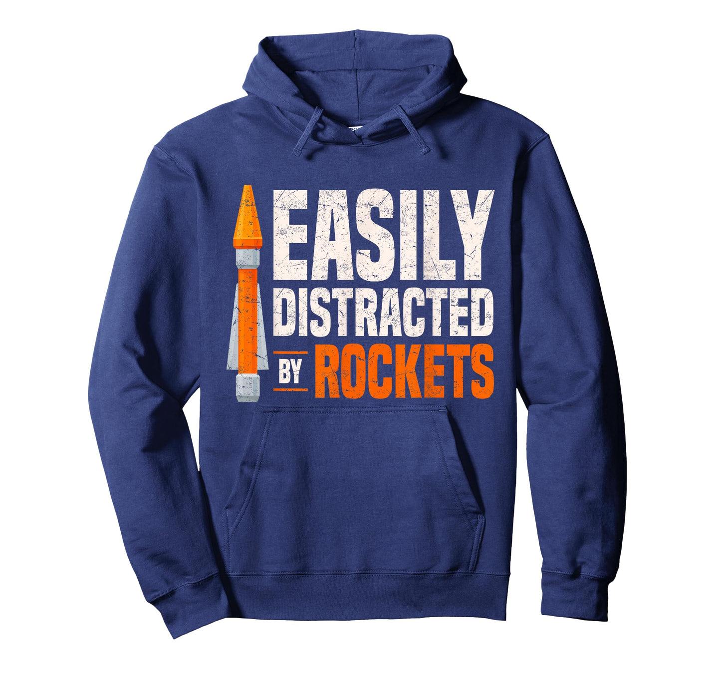 Rocketry Model Rocket Kit Easily Distracted by Rockets T-Shirt