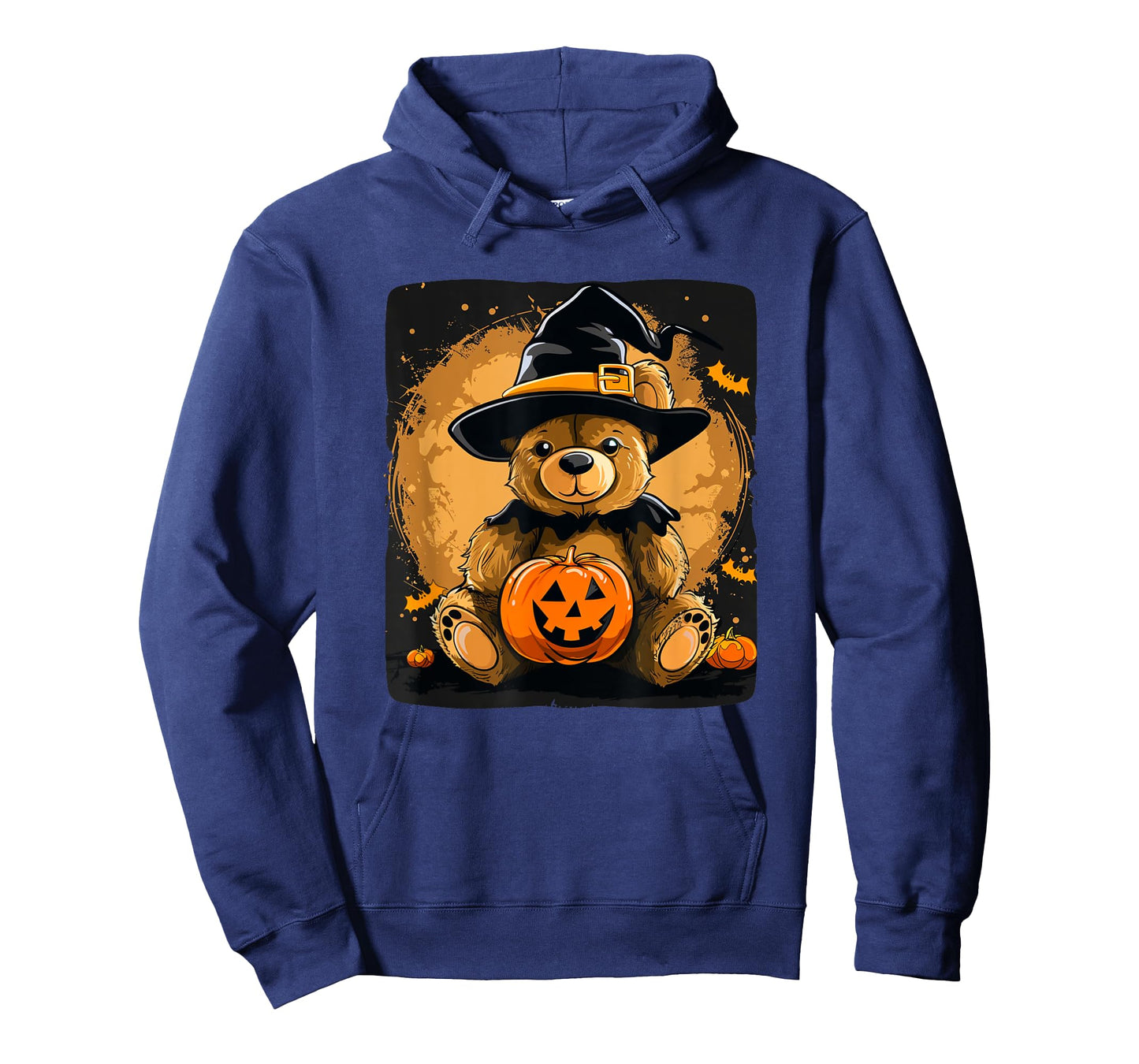 Halloween Pumpkin with funny Teddy Bear for Adults and Kids T-Shirt