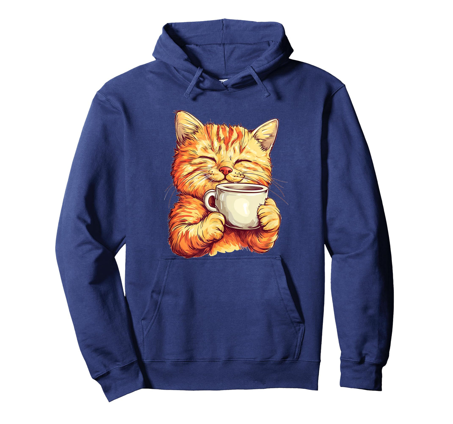 Funny Tea Cat Costume for Cups and Pets Lovers T-Shirt for Men Women Kids