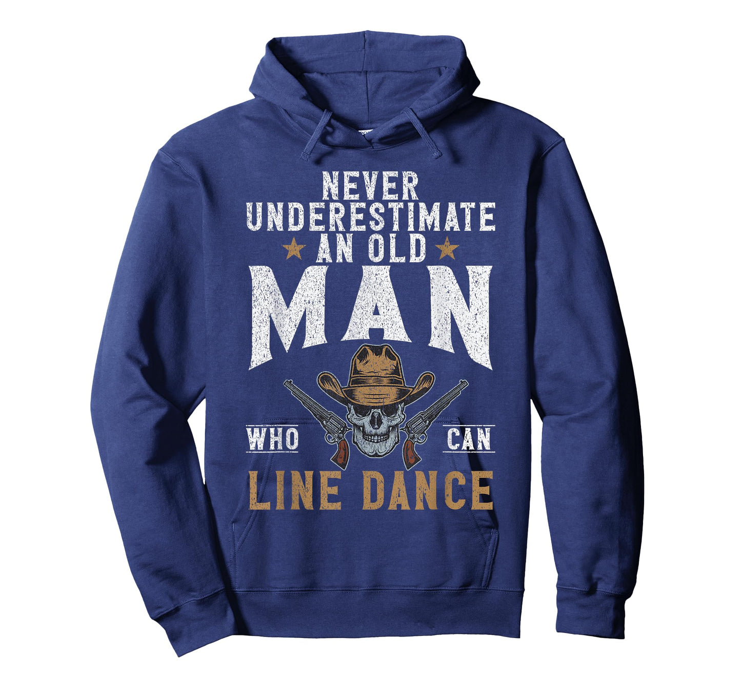 Never underestimate an old Man wo can Line Dance T-Shirt