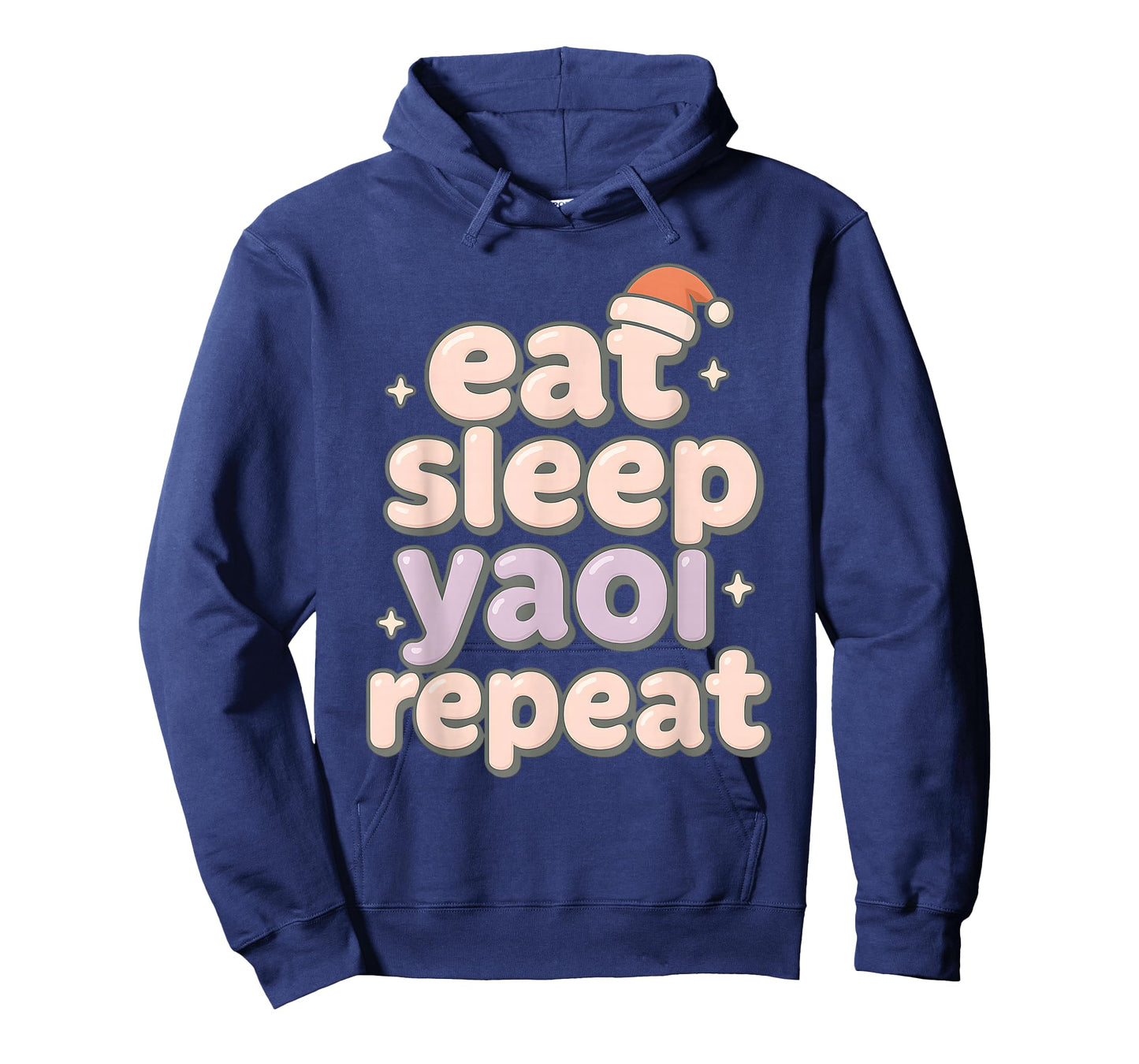 Eat Sleep Yaoi Yuri Repeat Anime BL Manga Lover Christmas T-Shirt