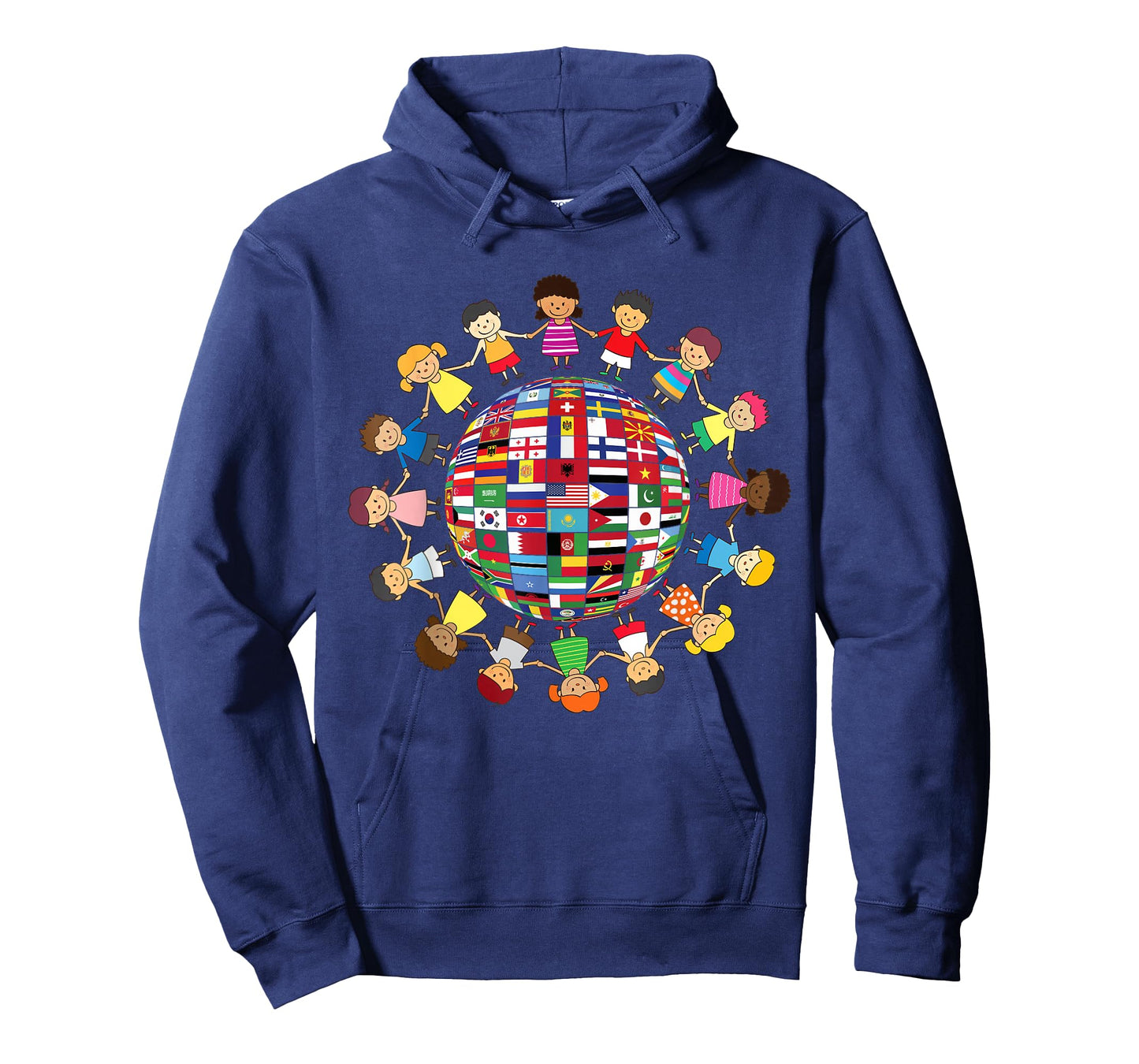 Flags of the World Cultural, Diversity Kids around the Globe T-Shirt