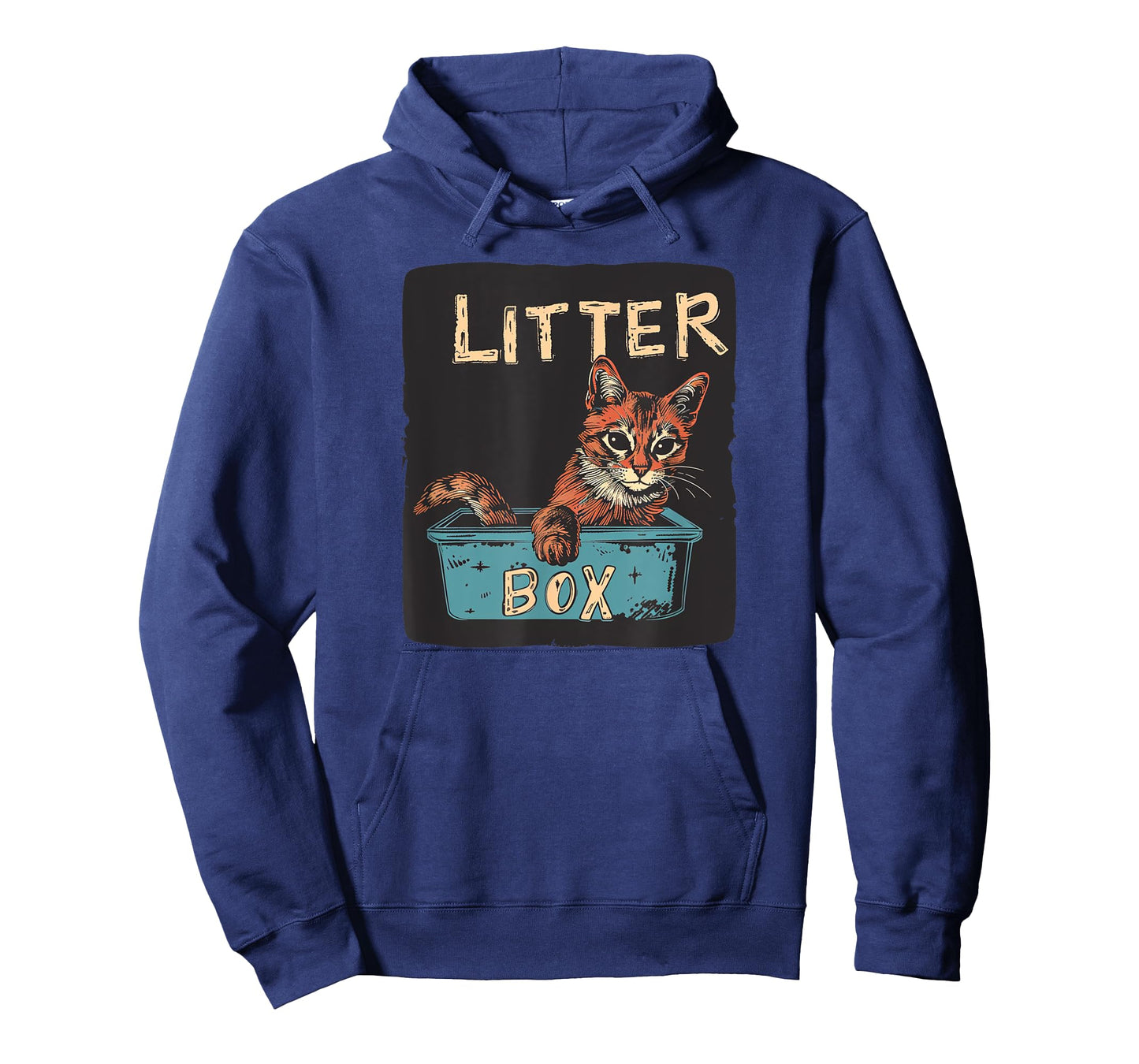 Fun Cat and Litter Box Costume T-Shirt for Men Women Kids