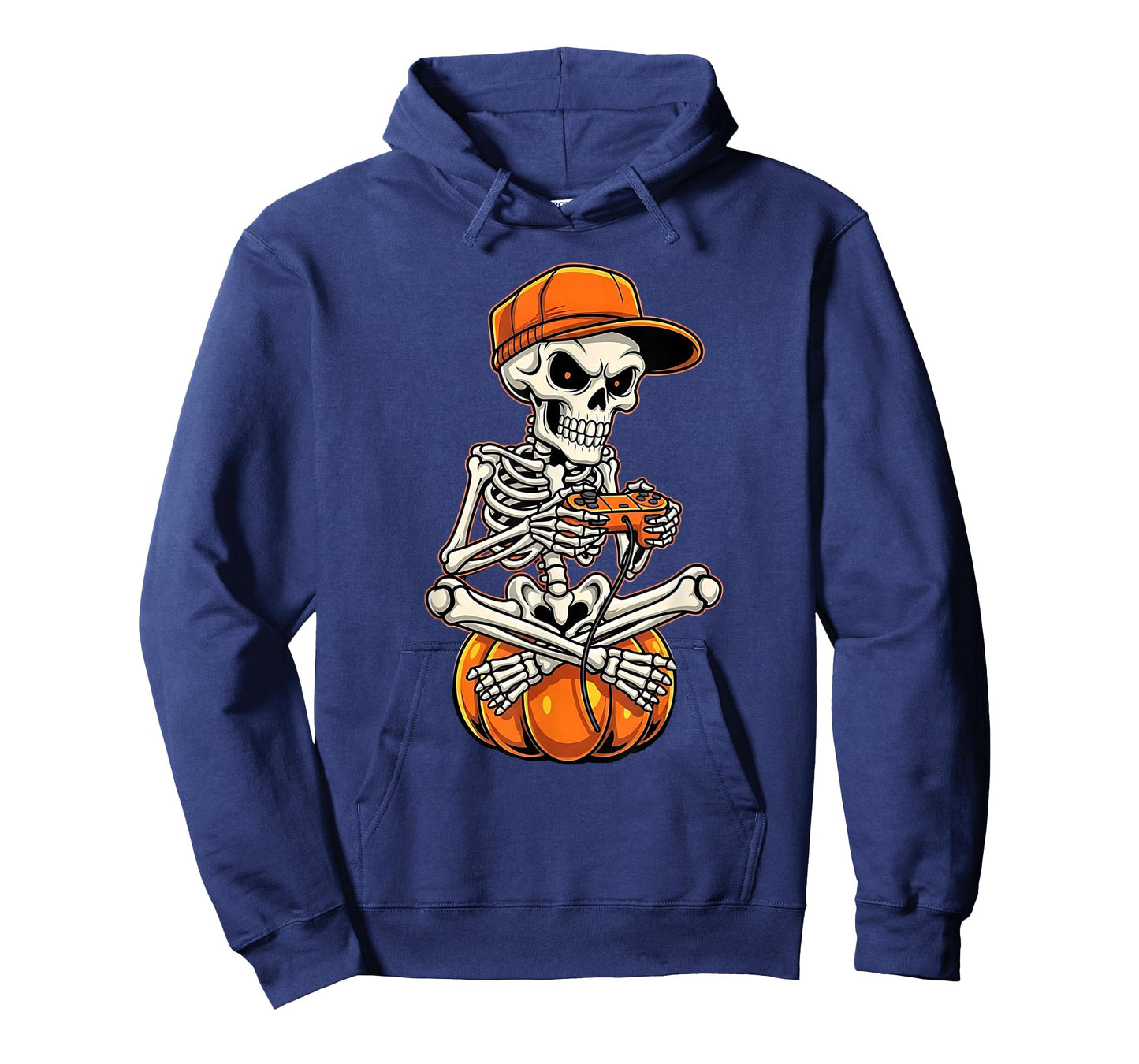 Halloween Skeleton Gamer Video Gaming Funny Skeleton T-Shirt
