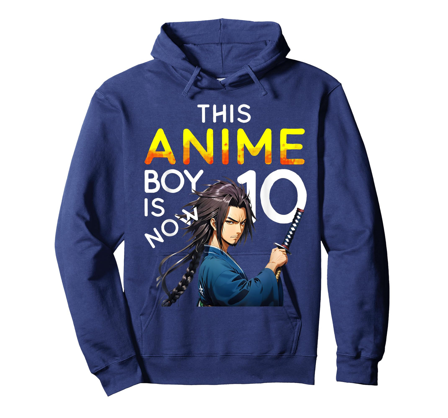 This Anime Boy Is Now 10 Years Old 10th Birthday Kawaii Kids T-Shirt