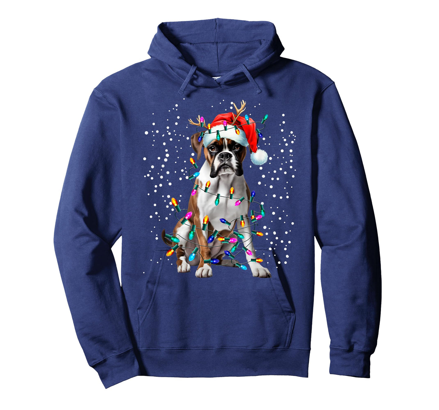 Funny Boxer Dog Christmas for Family Xmas T-Shirt
