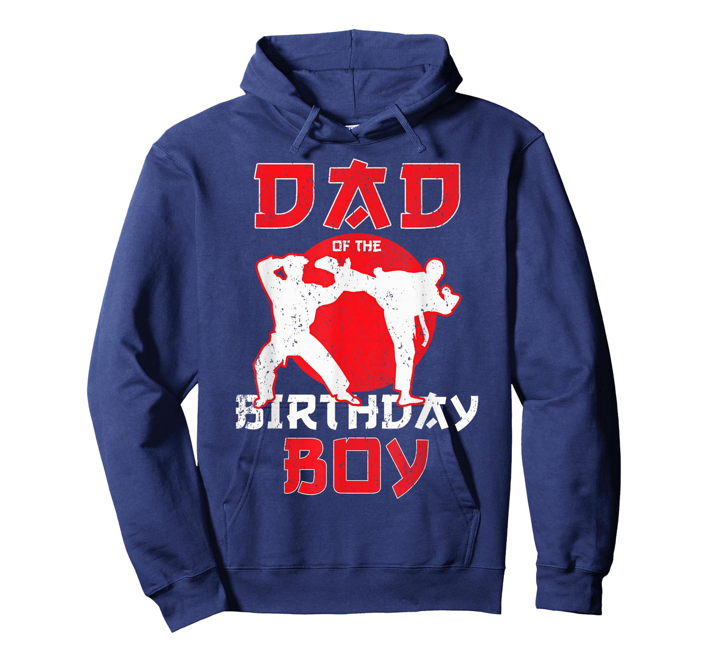 Dad Of The Birthday Karate Taekwondo Boy Martial Arts T-Shirt
