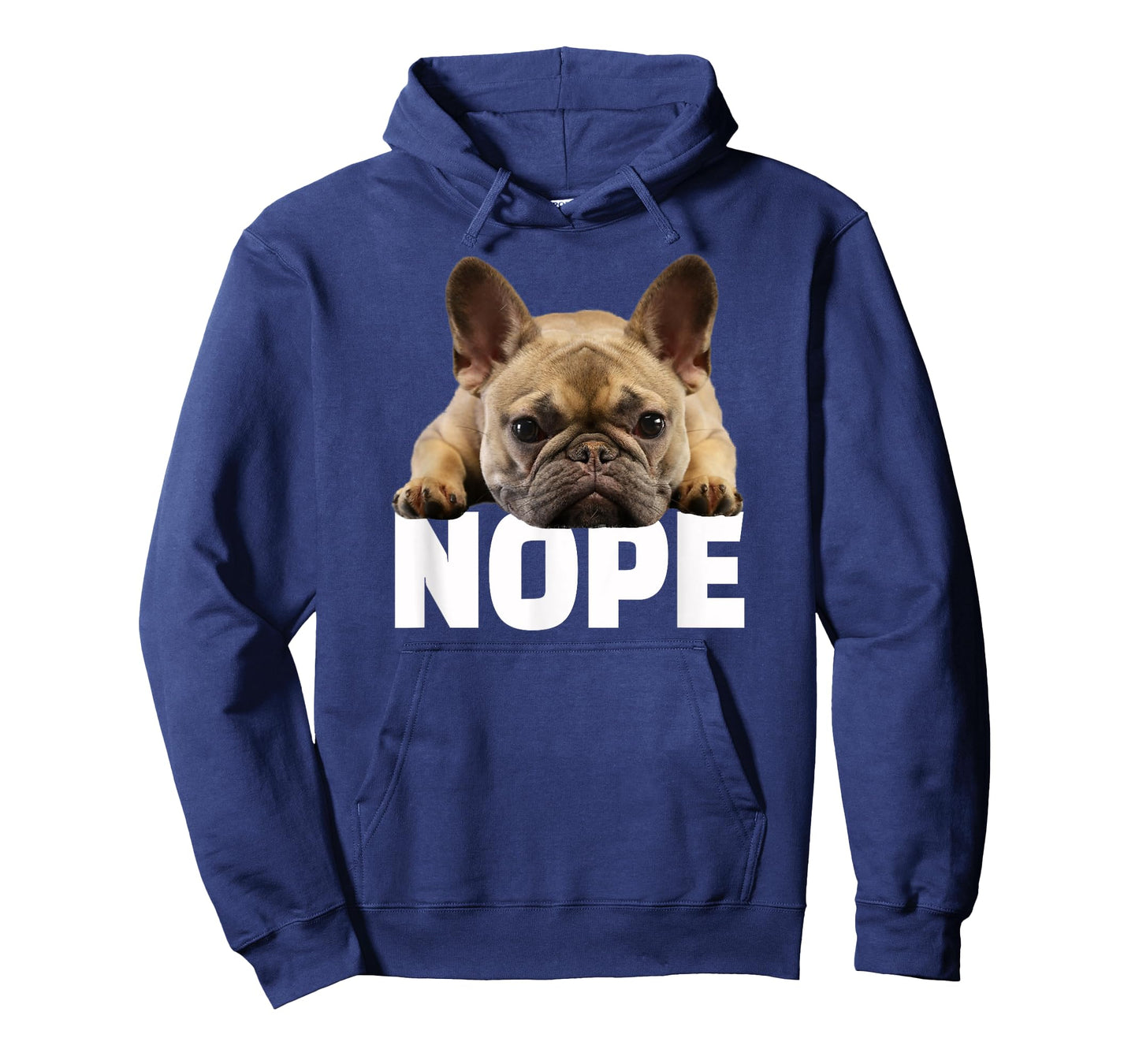Nope Lazy French Bulldog Frenchie Dog Lover Gift T-Shirt