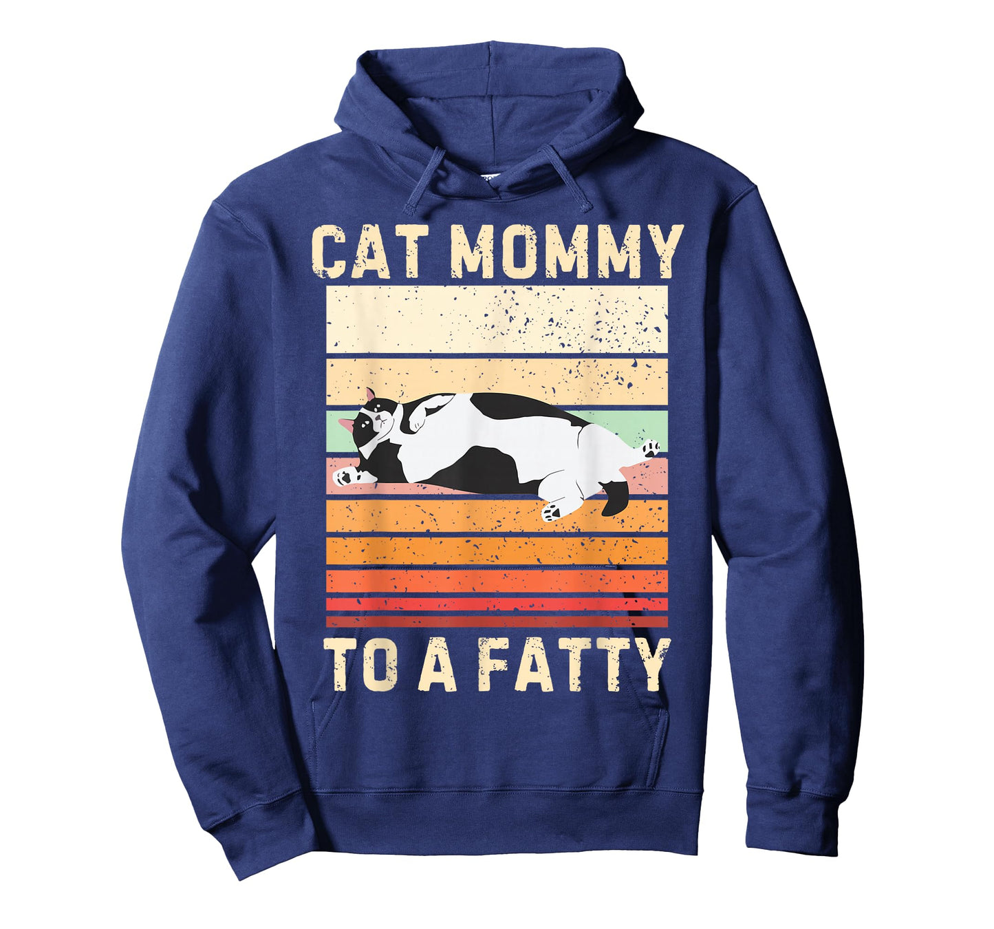 Cat Mommy To A Fatty Cat Mom Cat Lover Pet Owner Mothers Day T-Shirt