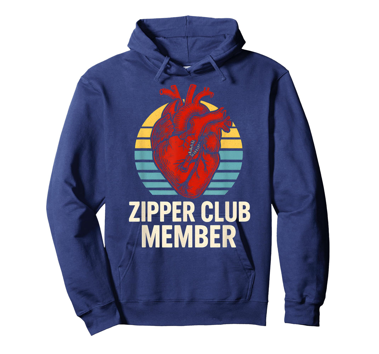 Heart Surgery Zipper Club Member Cool Mens Patient Recovery T-Shirt
