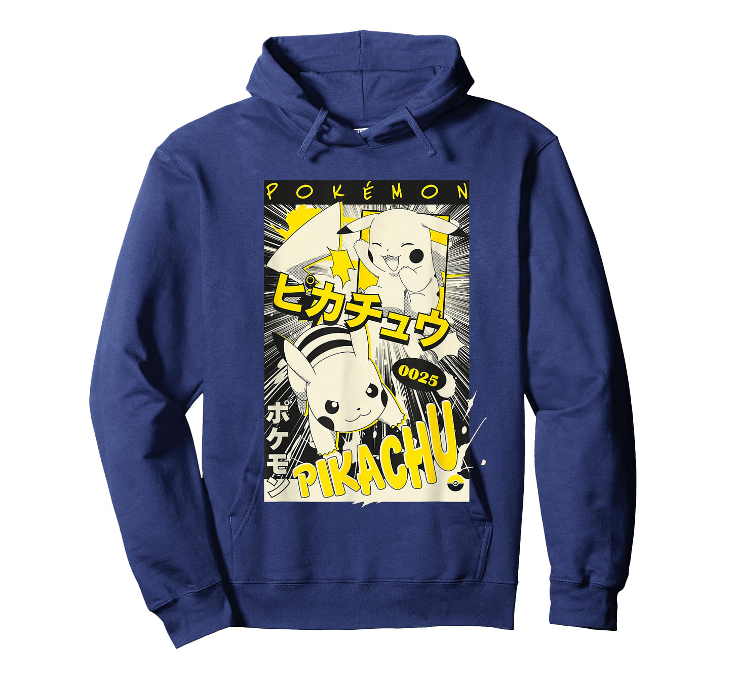 Pokémon Pikachu 0025 Kanji Vintage Manga Page Poster T-Shirt