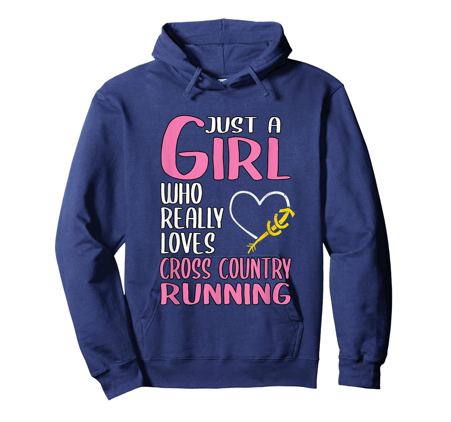 Womens Just A Girl Who Really Loves Cross Country Running T-Shirt