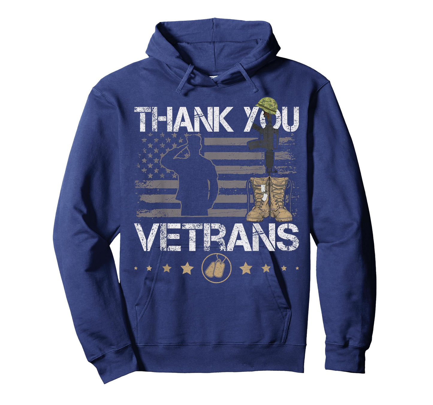 Thank you Veterans Proud Veteran Usa Flag Veterans Day T-Shirt