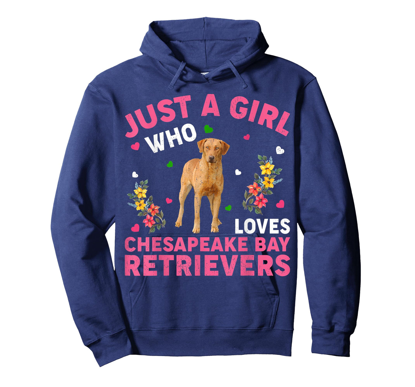 Dog Lover Just A Girl Who Loves Chesapeake Bay Retrievers T-Shirt