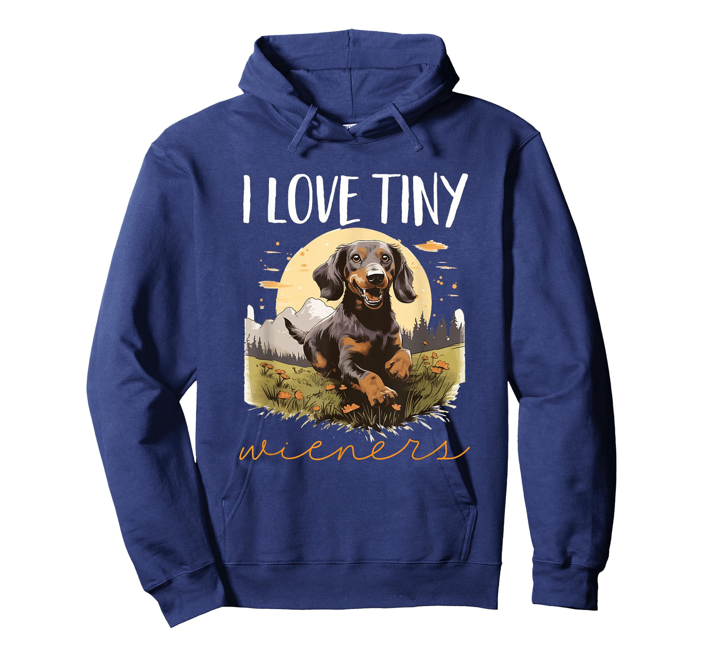 Dachshund badger wiener sausage dog I Love tiny Wieners T-Shirt