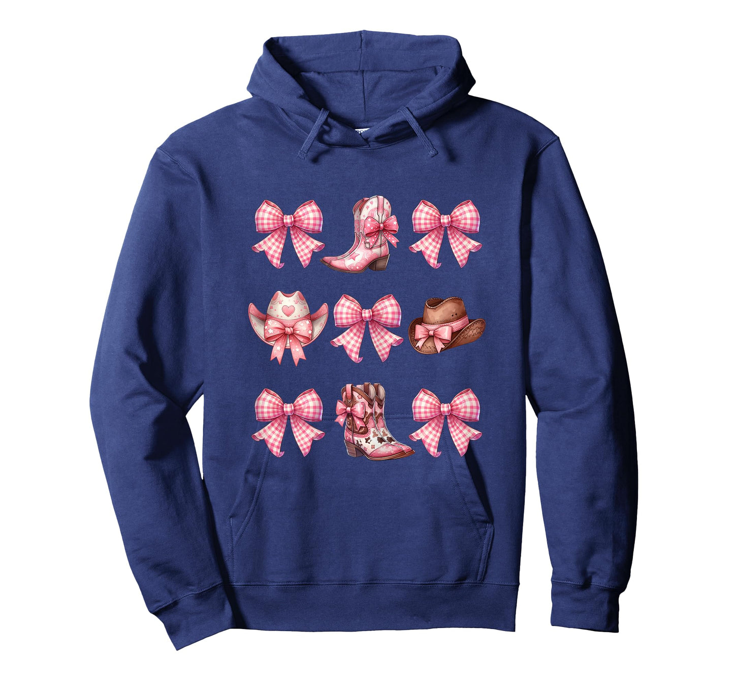 Coquette Pink Bow Cowgirl Boots and Hats T-Shirt