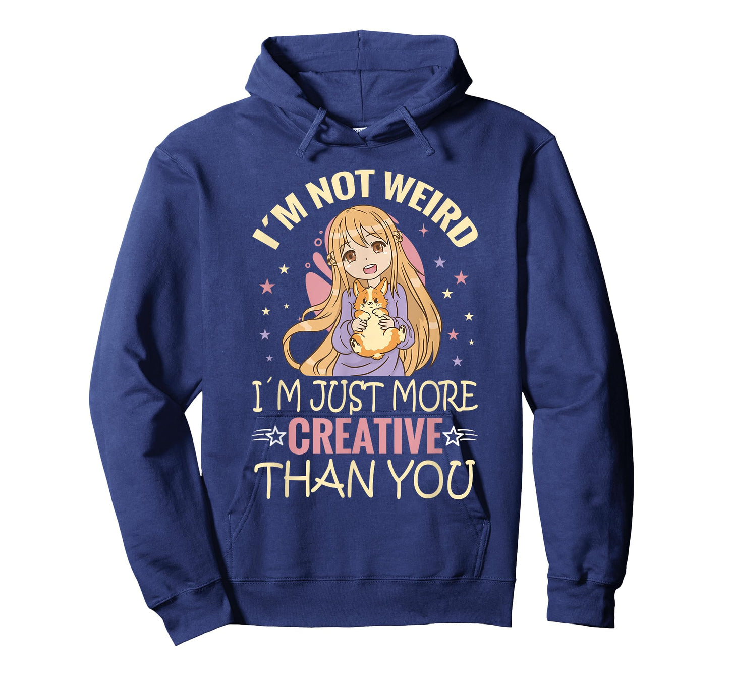 Kawaii Anime Girl Gifts And Apparel's I'm Not Weird I'm Just More Creative Than You Anime T-Shirt