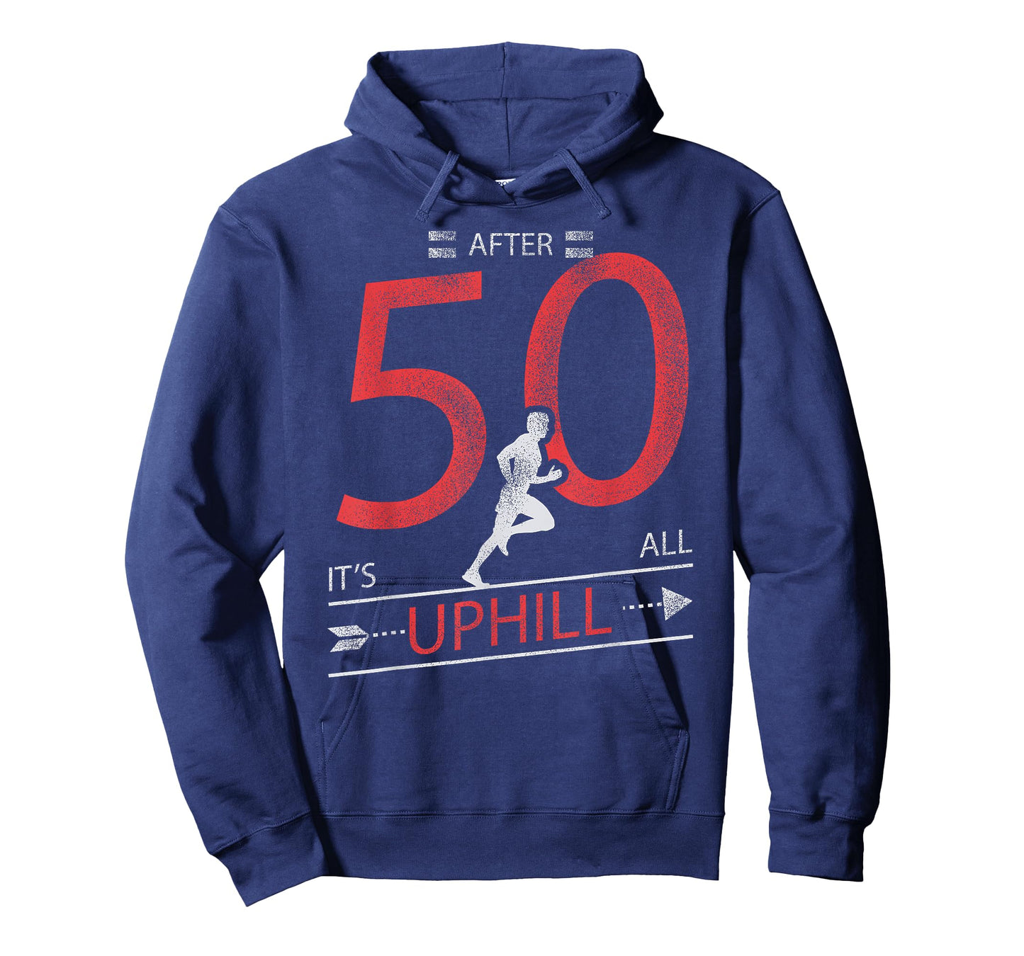 Funny Running T shirt 50 years old 50th Birthday Gift Tee