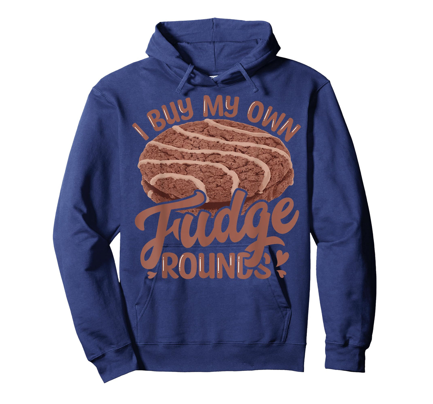 Funny I Buy My Own Fudge Rounds Vintage Novelty Fudge Round T-Shirt