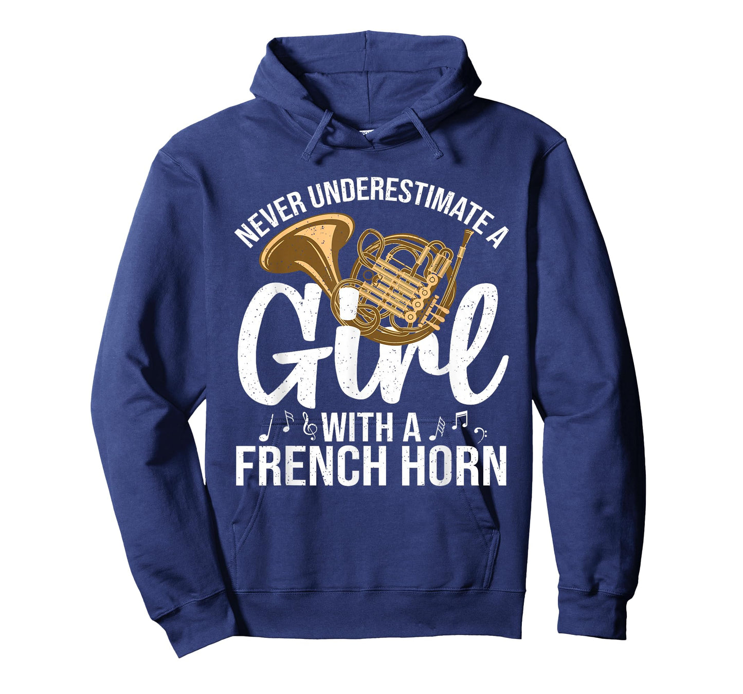 Best French Horn Art For Women Girls French Horn Lover T-Shirt