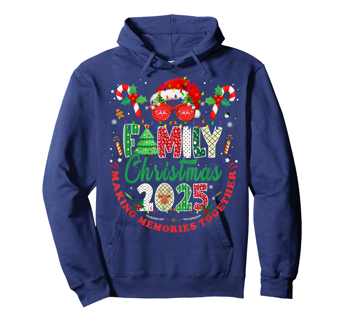 Family Christmas 2025 Matching Outfit Xmas Men Women Kids T-Shirt
