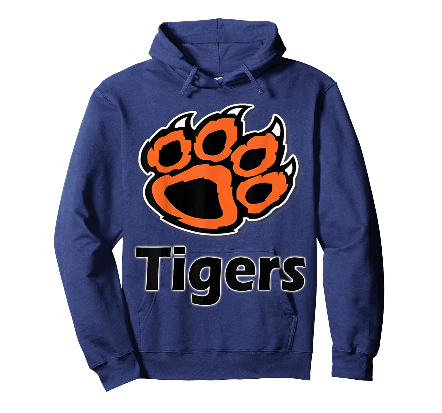 Tiger Paw School Spirit Tigers T-Shirt T-Shirt
