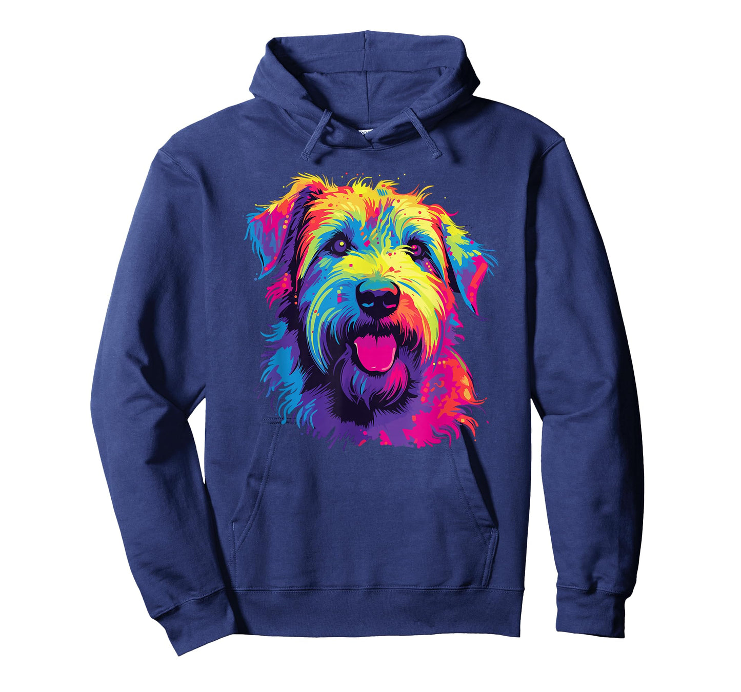Watercolor Colorful Glen Of Imaal Terrier Dog T-Shirt