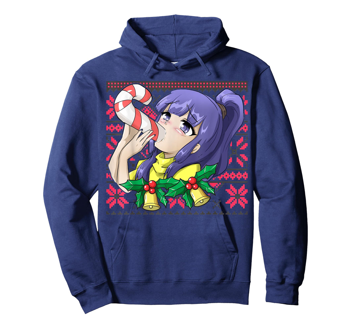 Ugly Christmas Otaku Ahegao Ecchi Etchi Lewd Hentai Kawaii T-Shirt