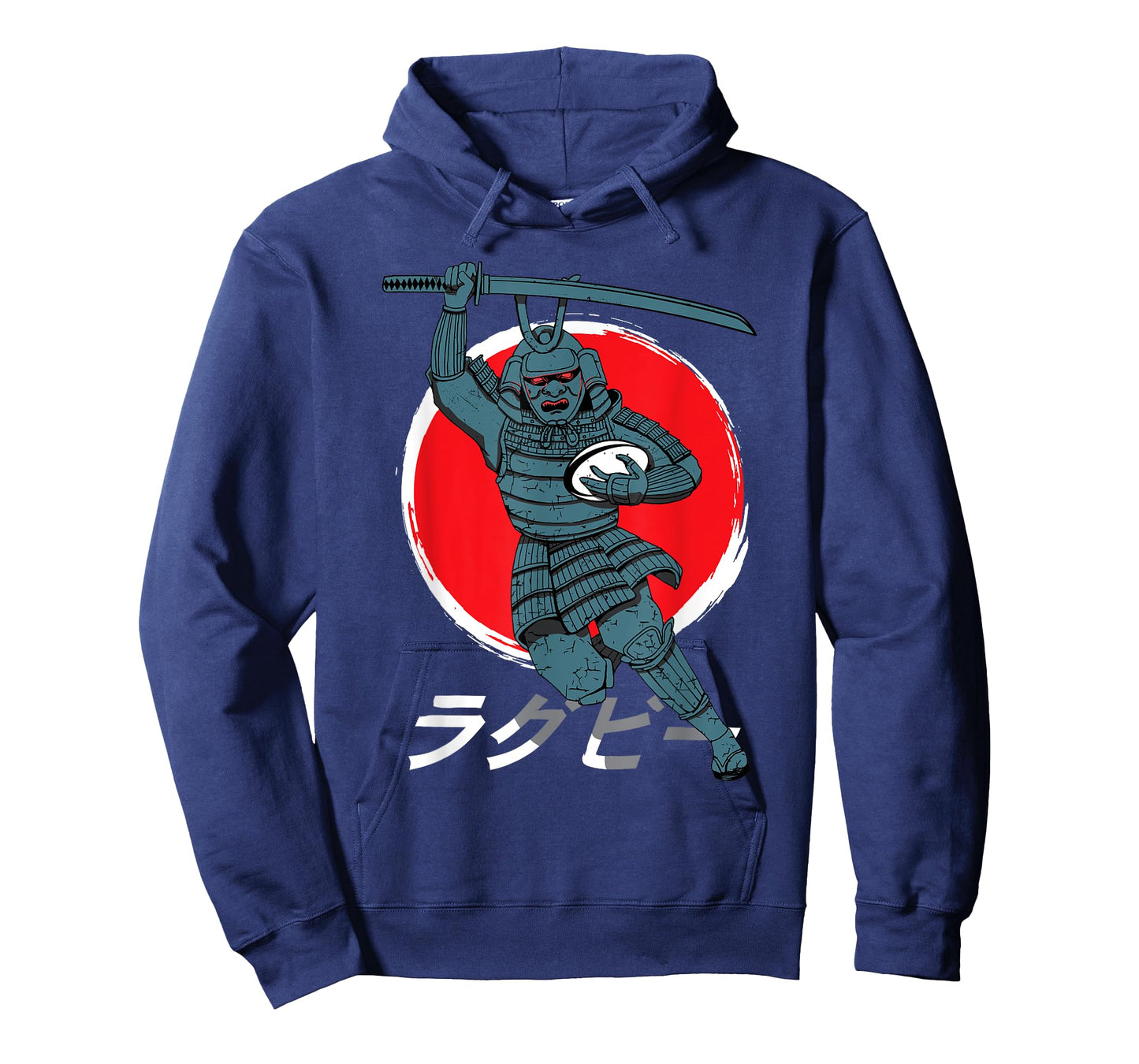 Rugby Japan Samurai T-Shirt by Rugby Fan Gift T-Shirt