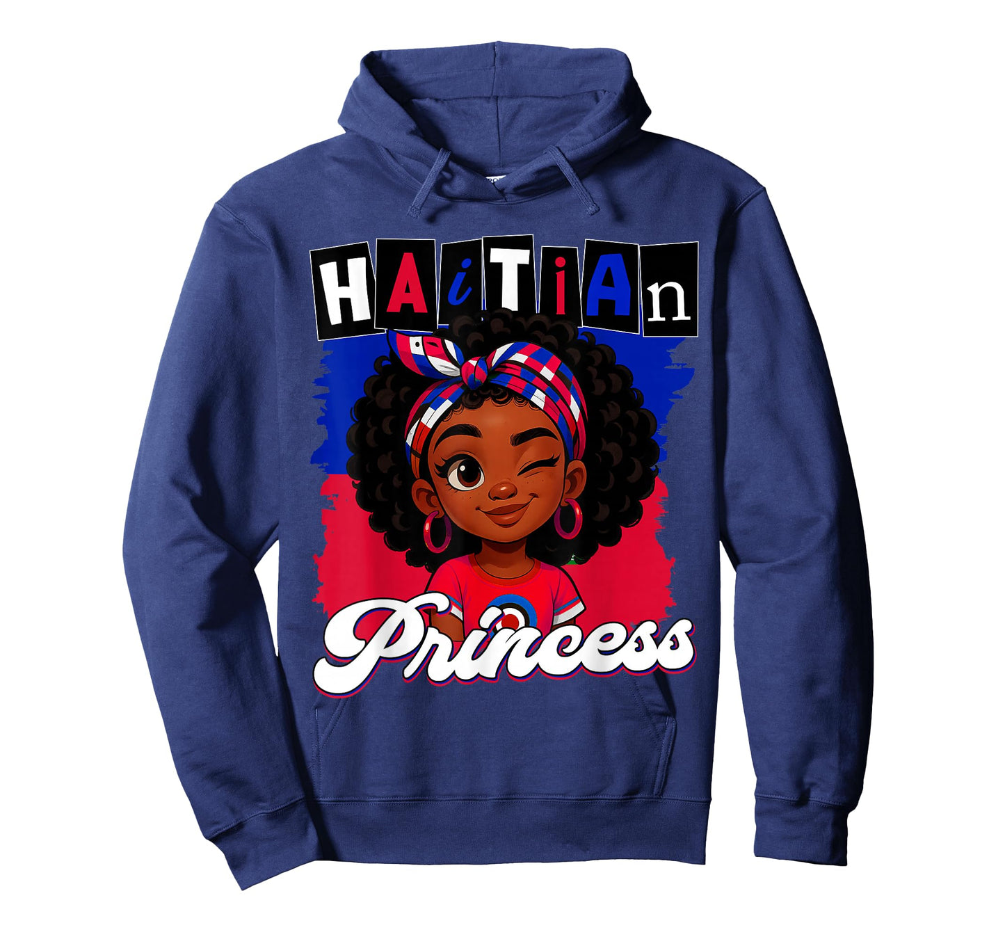 Haitian Princess Ayiti Pride Haiti Flag Day Girls Gifts T-Shirt