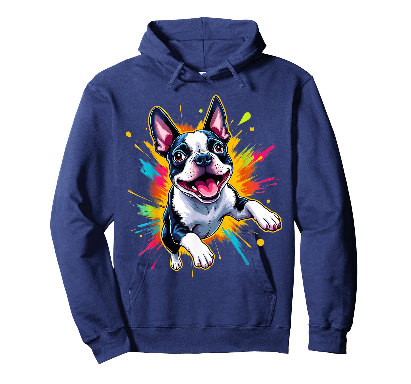 Boston Terrier Lovers Jumping Design Funny Boston Terrier T-Shirt
