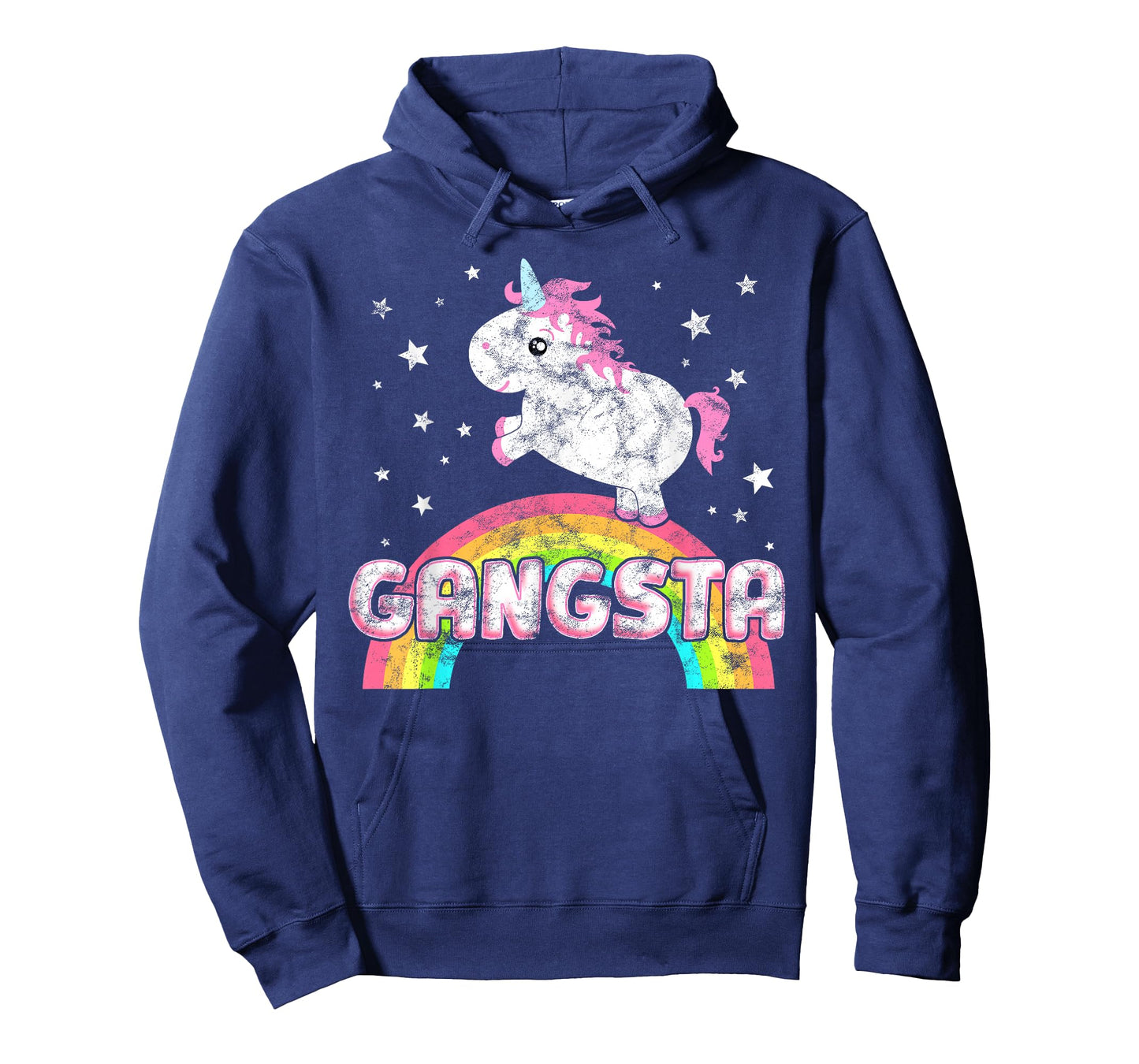 Funny Ironic Cool Unicorn Gangsta Rap Music Festival T-Shirt T-Shirt