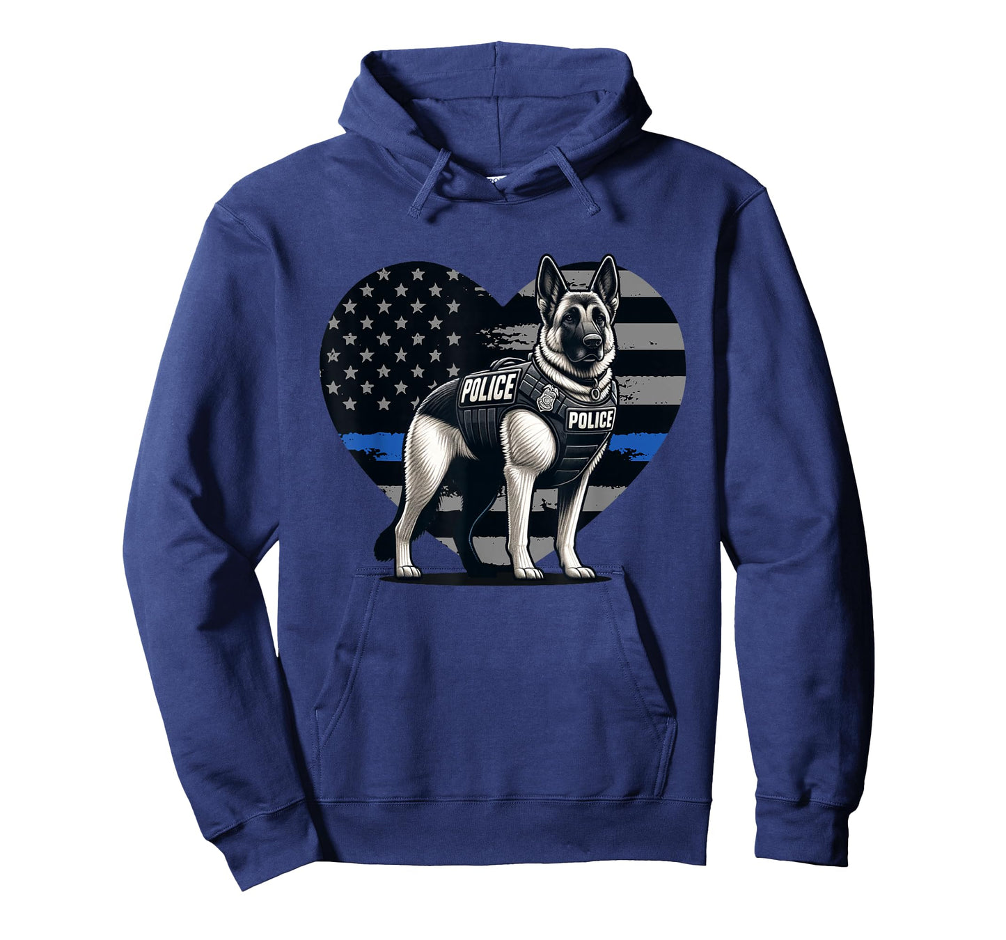 Police K9 Dog, Law Enforcement T-Shirt
